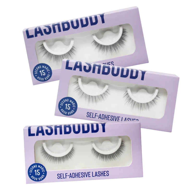 LashBuddy SelfAdhesive Lashes No Glue Needed 15s Application